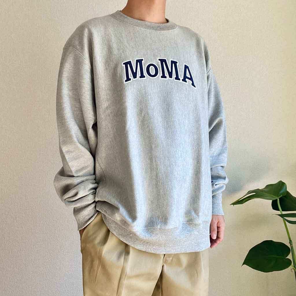 させていた MOMA スウェット Lの通販 by 英二's shop｜モマならラクマ 